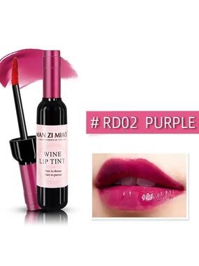 Wine Lip Tint RD02 Purple - Vibrant Purple Lip Color